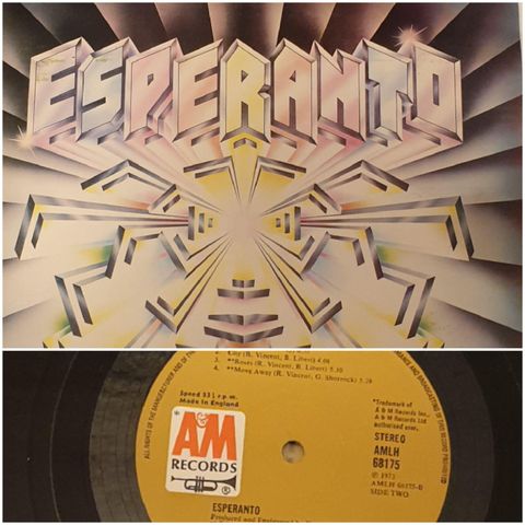 VINTAGE/ RETRO LP-VINYL "ESPERANTO ROCK ORCHESTRA 1973"