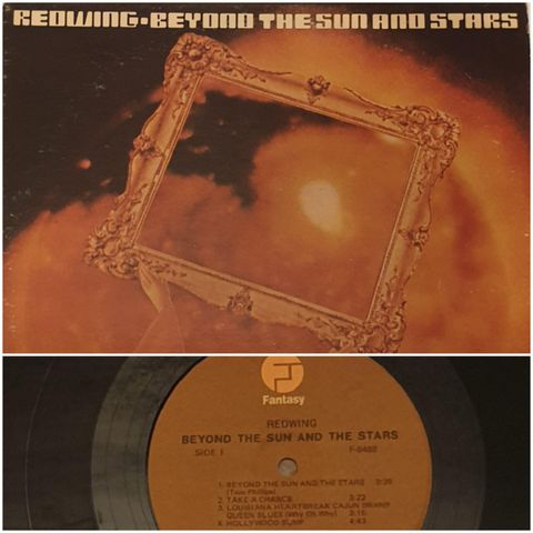 VINTAGE/ RETRO LP-VINYL "REDWING/BEYOND THE SUN AND STARS 1975"