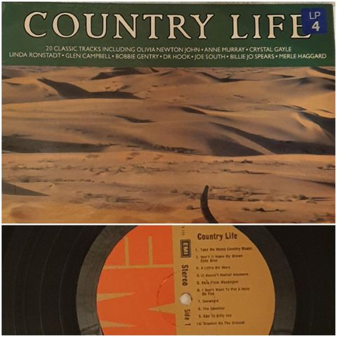 VINTAGE/ RETRO LP-VINYL "COUNTRY LIFE 1979"