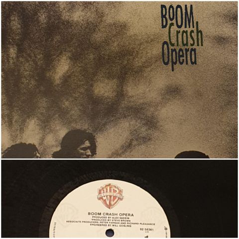 VINTAGE/ RETRO LP-VINYL "BOOM CRASH OPERA 1987"