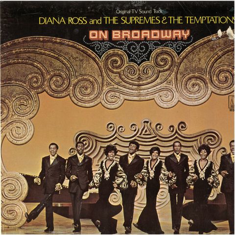 LP - Diana Ross And The Supremes  & The Temptations - On Broadway