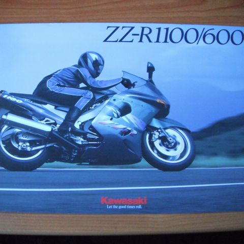 Kawasaki ZZR1100/ZZR600 Brosjyre
