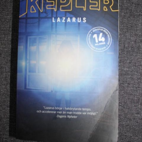 Krim: Lars Kepler : Lazarus Kan sendes