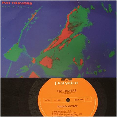 VINTAGE/ RETRO LP-VINYL "PAT TRAVERS/RADIO AKTIVE"