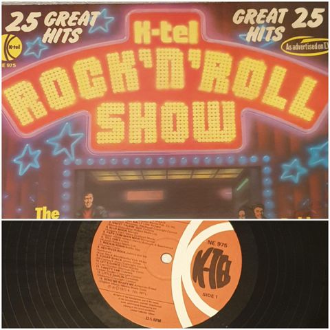 VINTAGE/ RETRO LP-VINYL "H - TEL ROCK'N'TOLL SHOW 1977"