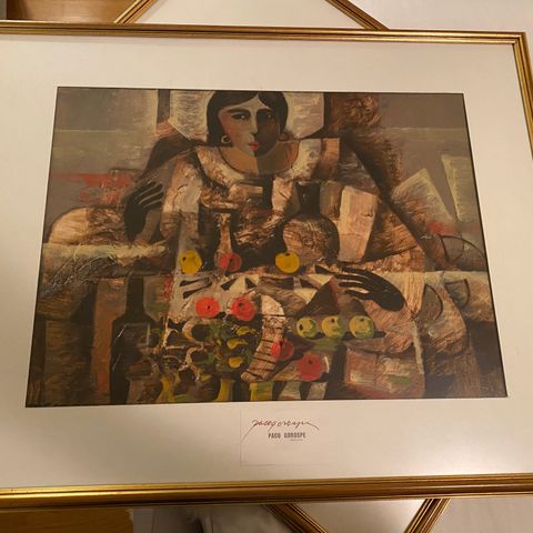Phillipinenes «Picasso», Paco Gorospe 2 stk malerier