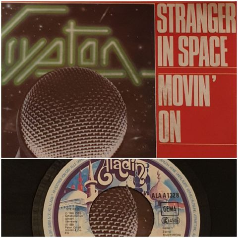 VINTAGE/ RETRO LP-VINYL SINGEL "CRYPTON/STRANGER IN SPACE 1981"