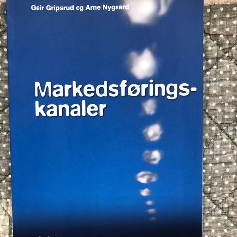 Markedsførings kanaler .fagbok tils : 170,-