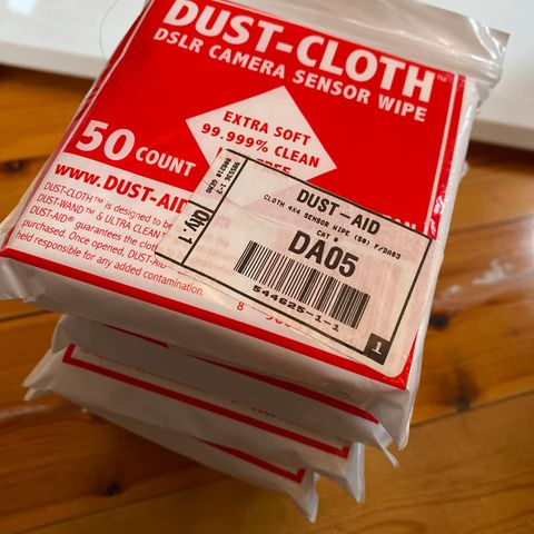 Dust cloth støv klut til kamera eller annen utstyr