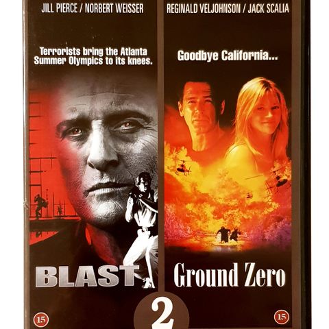 Blast og Ground Zero (2 stk filmer i èn DVD)