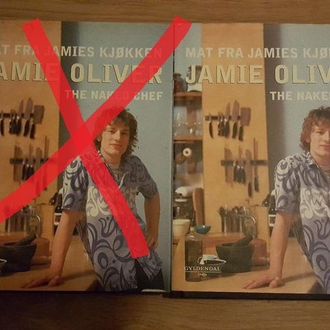 Jamie Oliver KOKEBOK. 1 stk. igjen.