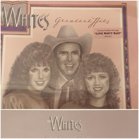 VINTAGE/ RETRO LP-VINYL "THE WHITES/GREATEST HITS"