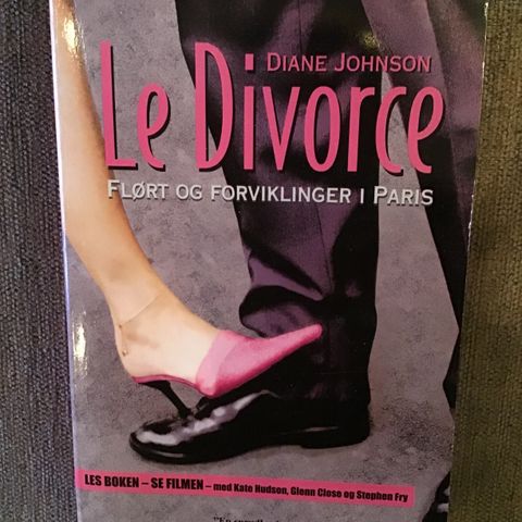 Pocketbok: Diane Johnson, Le Divorce