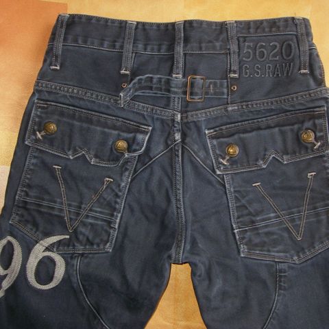 G-Star Motor 5629 Tapered Embro jeans W28 L30