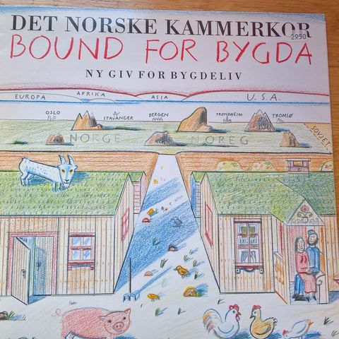 Den Norske Kammerkor Bound for Bygda lp