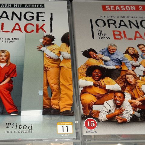 ORANGE IS THE NEW BLACK(DVD) SESONG 1 & 2