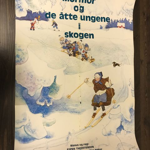 Mormor og de åtte ungene Kinoplakat