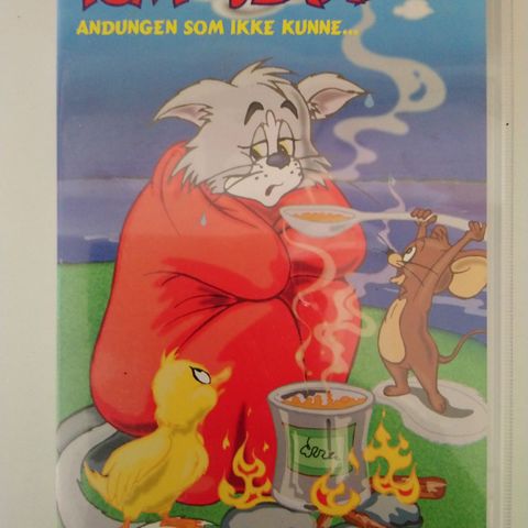 Kassett.Barn/sang/eventyr. Tom & Jerry. Andungen som ikke kunne...