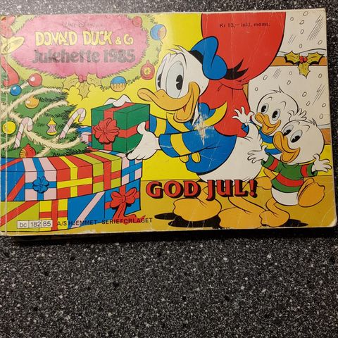 10 stk Donald Duck julehefte 85,88,90,92-96,07,08