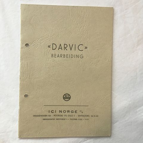 BokFrank: ICI Norge; "Darvic" bearbeiding