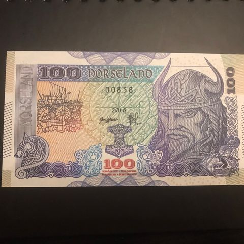 100 kroner Norseland 2016