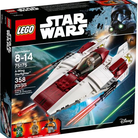 LEGO Star Wars A-Wing Starfighter 75175 (retired/utgått)