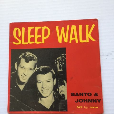 SANTO & JOHNNY / SLEEP WALK - OBS! OBS! KUN TOMCOVER OBS! OBS!