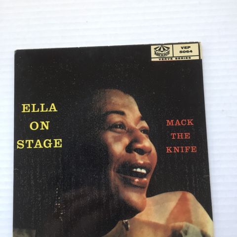 ELLA FITZGERALD - OBS! OBS! KUN TOMCOVER 7" VINYL OBS! OBS!