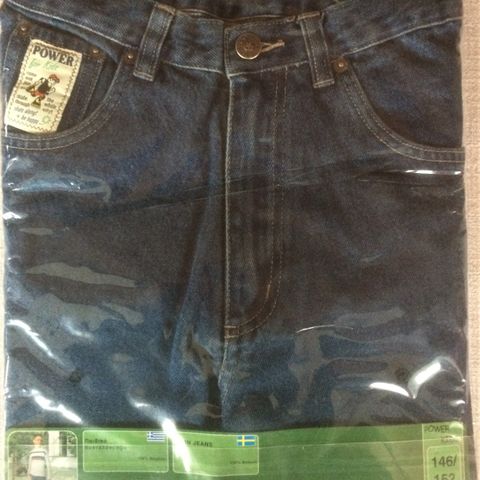 Jeans bukse str. 146