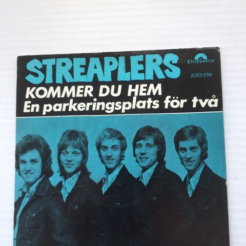 STREAPLERS / KOMMER DU HEM  - OBS! OBS! KUN TOM COVER 7" VINYL OBS! OBS!