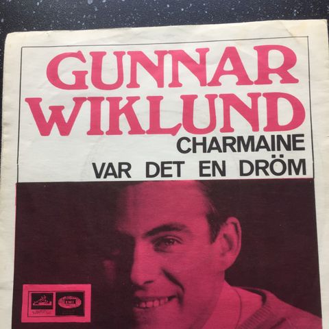 GUNNAR WIKLUND / CHARMAINE - OBS! OBS! KUN TOM COVER 7" VINYL OBS! OBS!