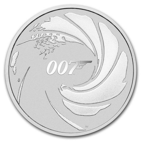 2020 Tuvalu 1 oz Sølv James Bond 007