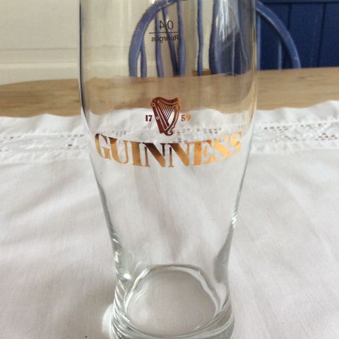 Guinness glass