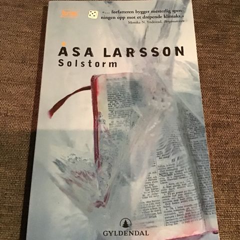 Pocketbok: Åsa Larsson, Solstorm