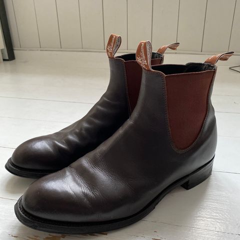 Selger pene Williams boots i brun i str. 12