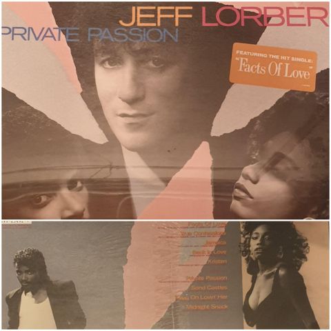 VINTAGE/ RETRO LP-VINYL "JEFF LORBER/PRIVATE PASSION "