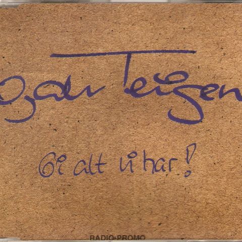 Jahn Teigen - Gi Alt Vi Har! - CD-Singel Promo - Prima Vera