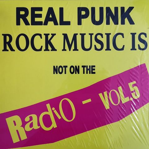 Various - Real Punk Rock Music Is Not On The Radio - Vol.5 LP  inkl. fanzine