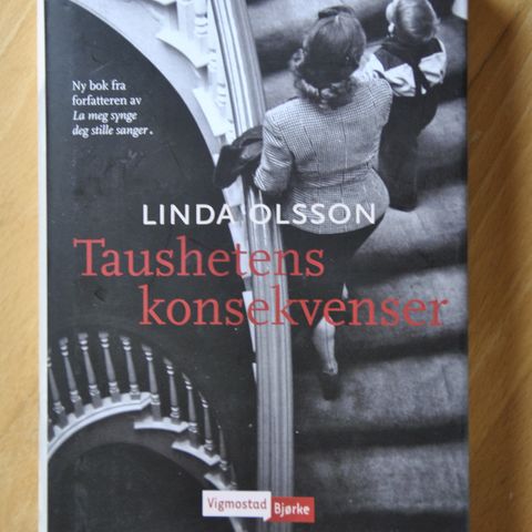 Linda Olsson: taushetens konsekvenser. Innb. (L) Sendes