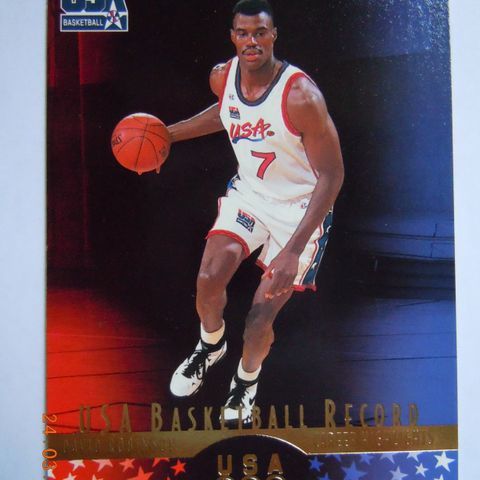 NBA Upper Deck 1996 Atlanta OL - David Robinson basketballkort