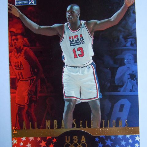 NBA Upper Deck 1996 Atlanta OL - Shaq O`Neal All- NBA basketballkort