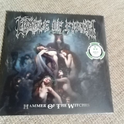 Cradle Of Filth - Hammer Of The Witches, CLEAR Lp, 100