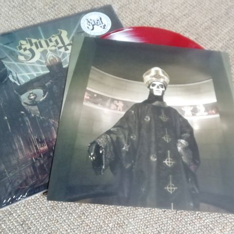 GHOST-Meliora, blood red vinyl Lp, 666 copies