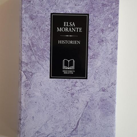 Historien av Elsa Morante Århundrets bibliotek