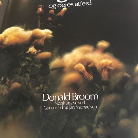 Vidunderlige verden Fuglene og deres adferd Donald Broom