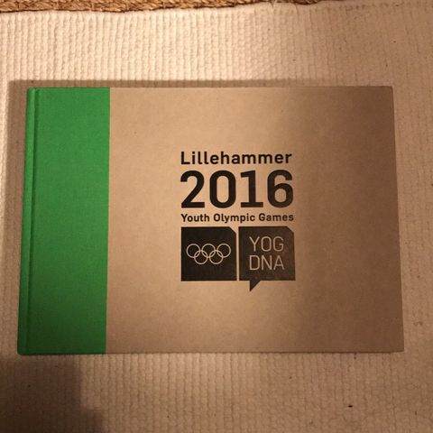 Bok fra Ungdoms OL på Lillehammer