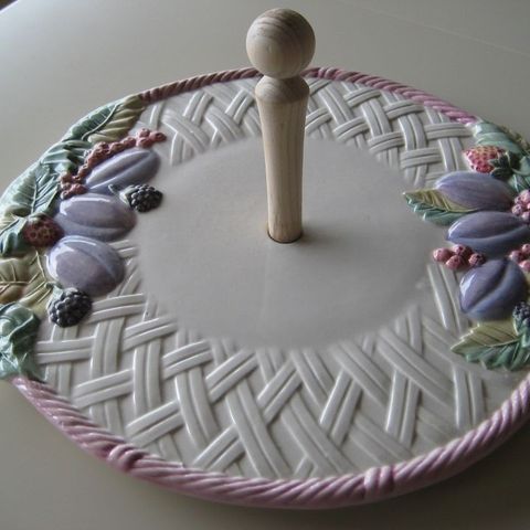 Keramikk tallerken