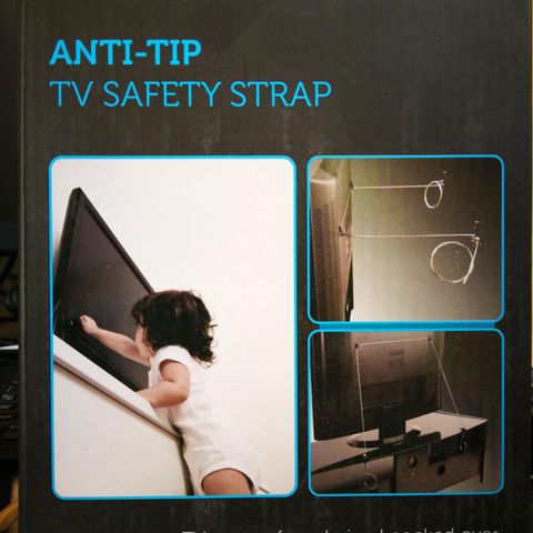 Baby Sikkerhetslås Anti Tips

TV Safety strap