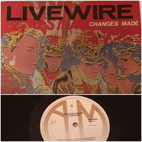 VINTAGE/ RETRO LP-VINYL "CHANGES MADE/LIVE WIRE 1981"