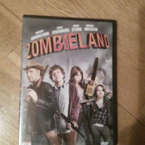 DVD Zombieland - Ask the Dust -  The Happening Norske tekster